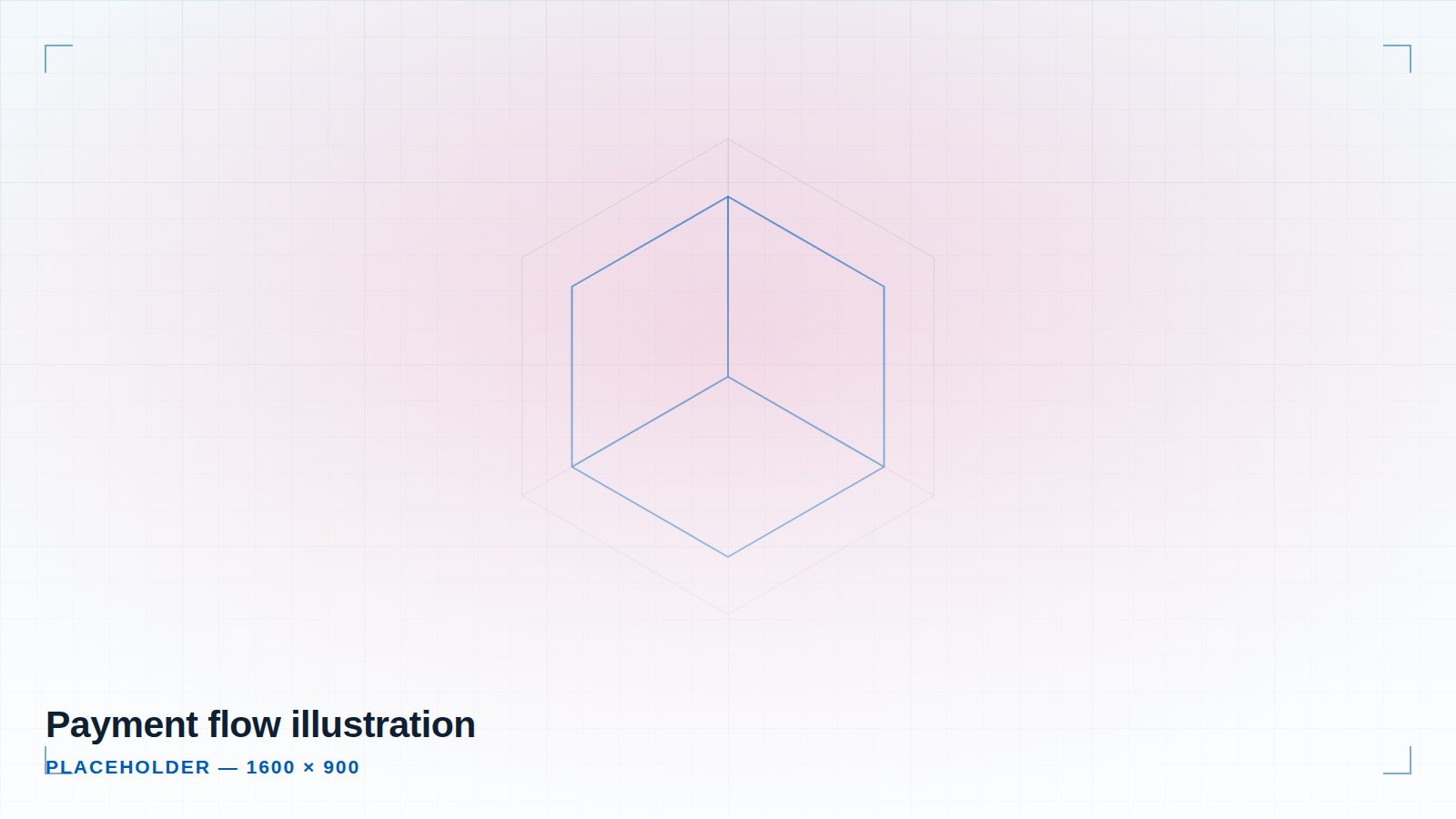 Illustrated flow of a payment moving from customer to merchant