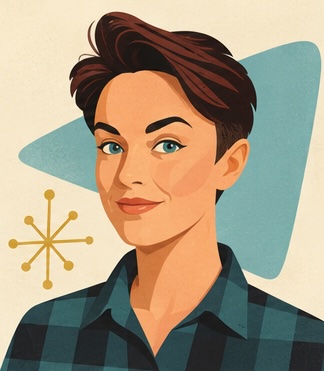 Portrait of Cat Mangan